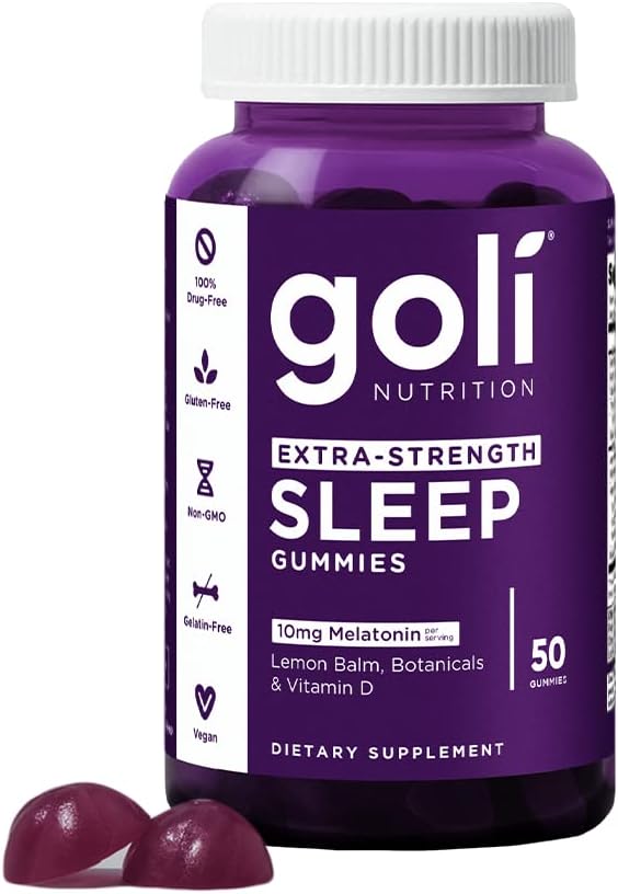 Goli Extra Strength Sleep 50 Gummies