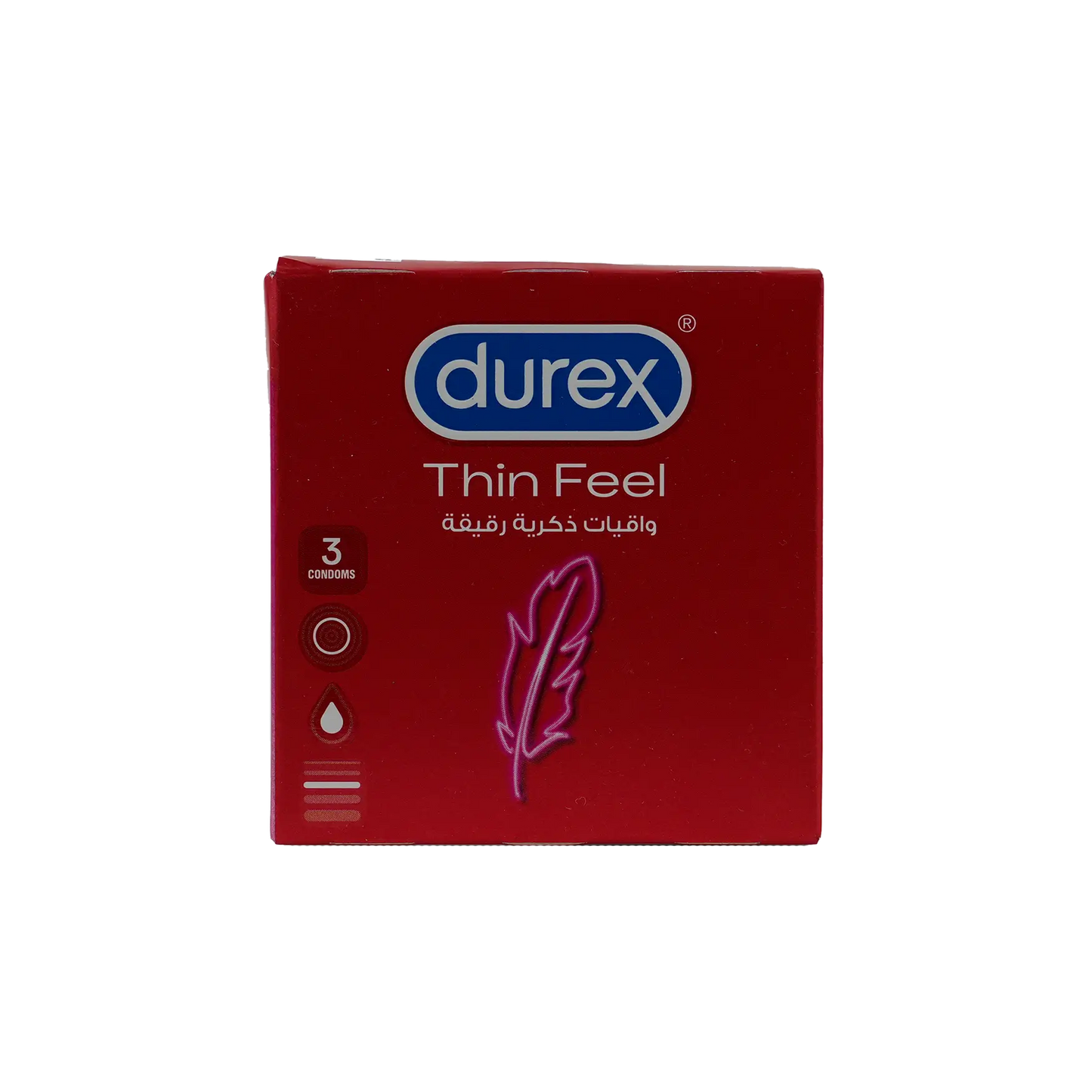 Durex Condom Feel Thin 3Pcs