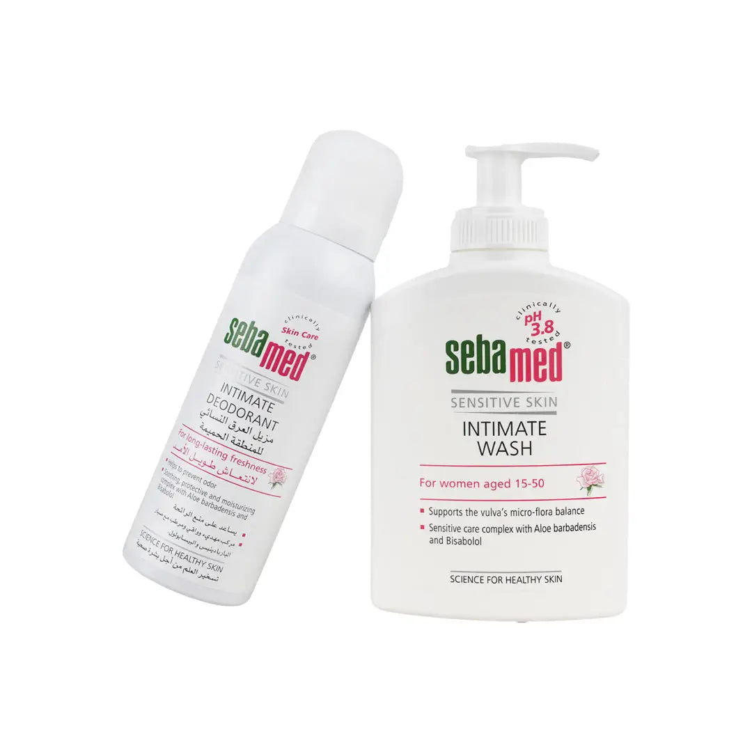 Sebamed Intimate Wash + Intimate Deodorant Set