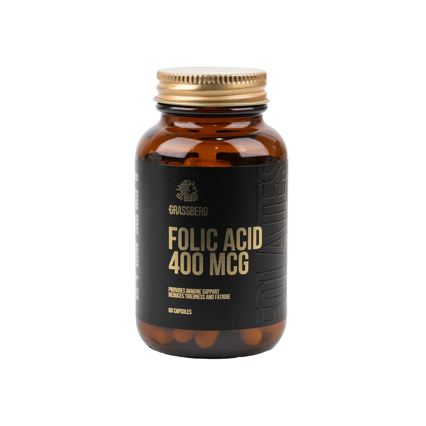Grassberg Folic Acid 400 Mcg 60 Capsules