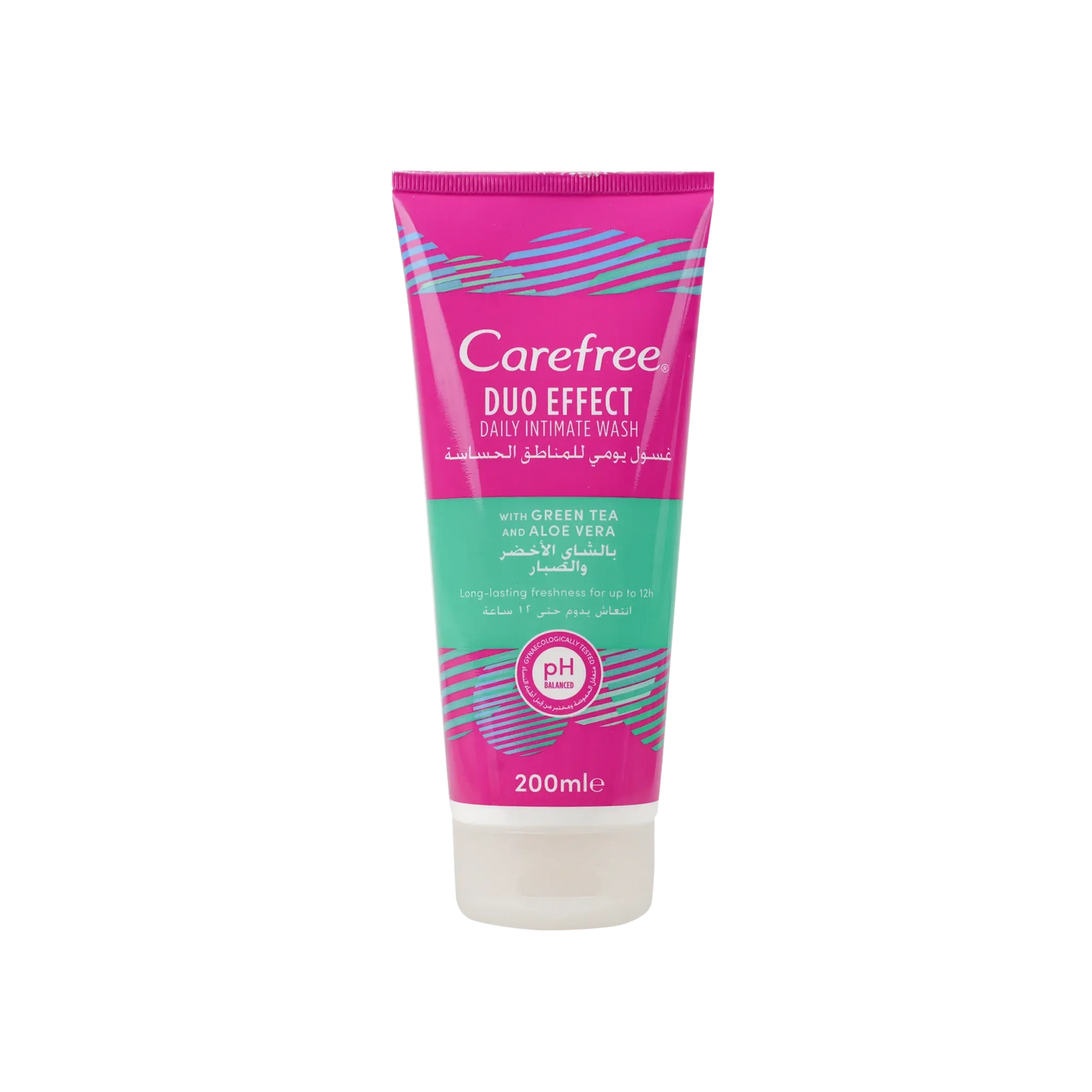 Carefree Intimate Wash 200ml-Green Tea & Aloe
