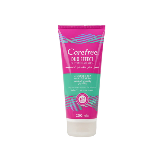 Carefree Intimate Wash 200ml-Green Tea & Aloe