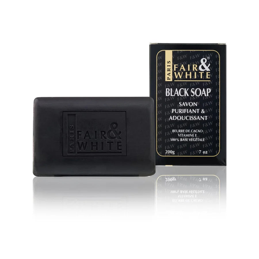 Fair And White Black Soap 200g