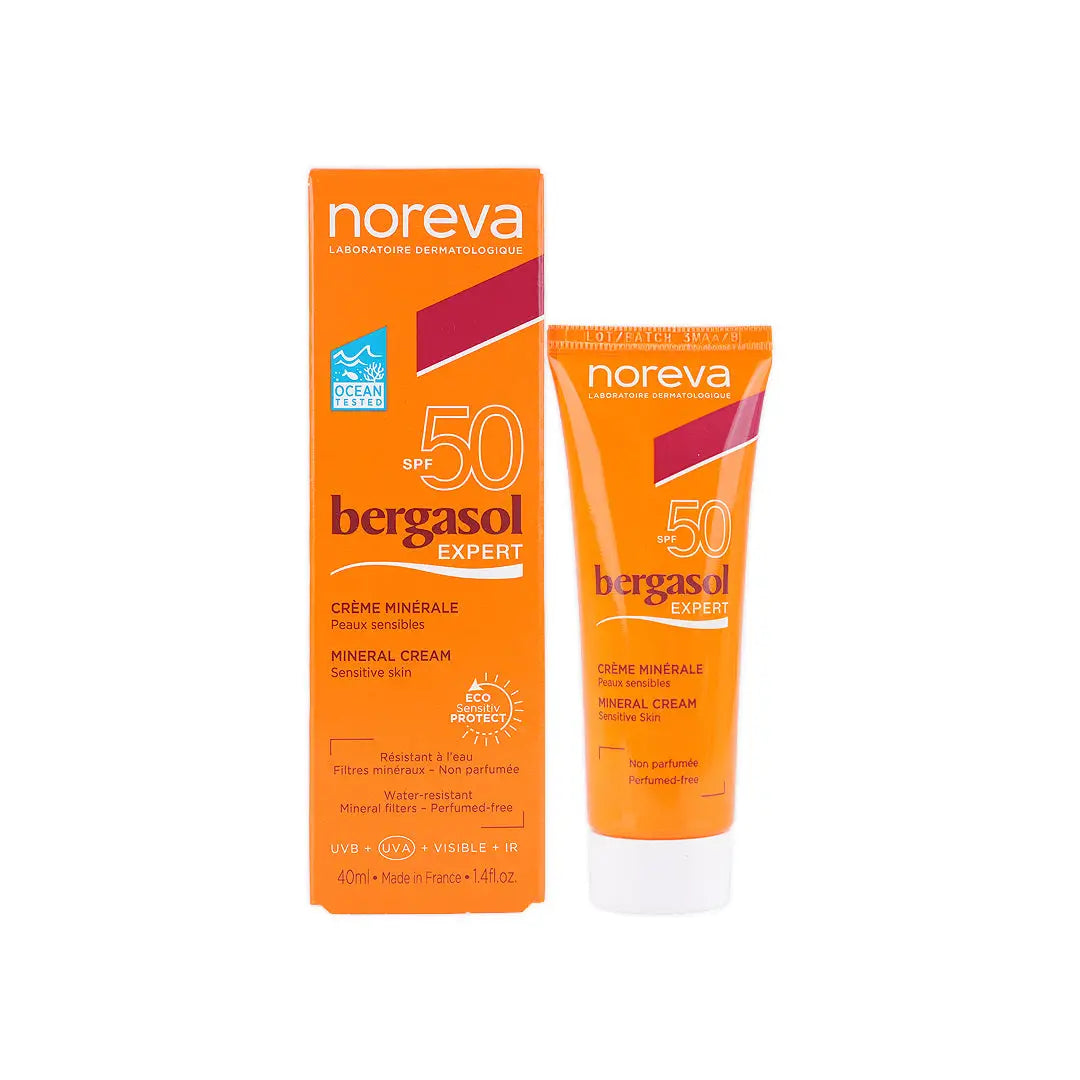 Noreva Bergasol Expert Mineral Cream SPF50+ 50ml