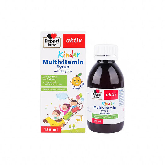 Doppelherz Aktiv Kinder Multivitamin Syrup 150ml-Orange