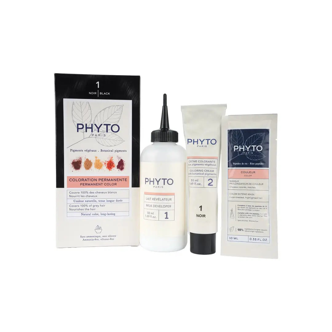Phyto Permanent Hair Color NO.1 - Black