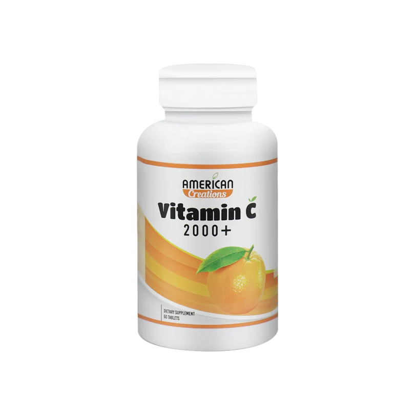 American Creations Vitamin C 2000 Tabs 60'S for increasing immunity