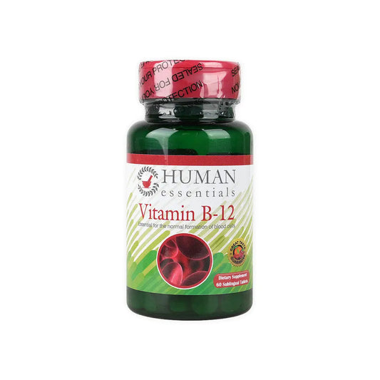 Human Essentials Vitamin B-12 1200Mcg 60Tab