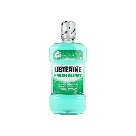 Listerine Fresh Burst Mouthwash 500ml