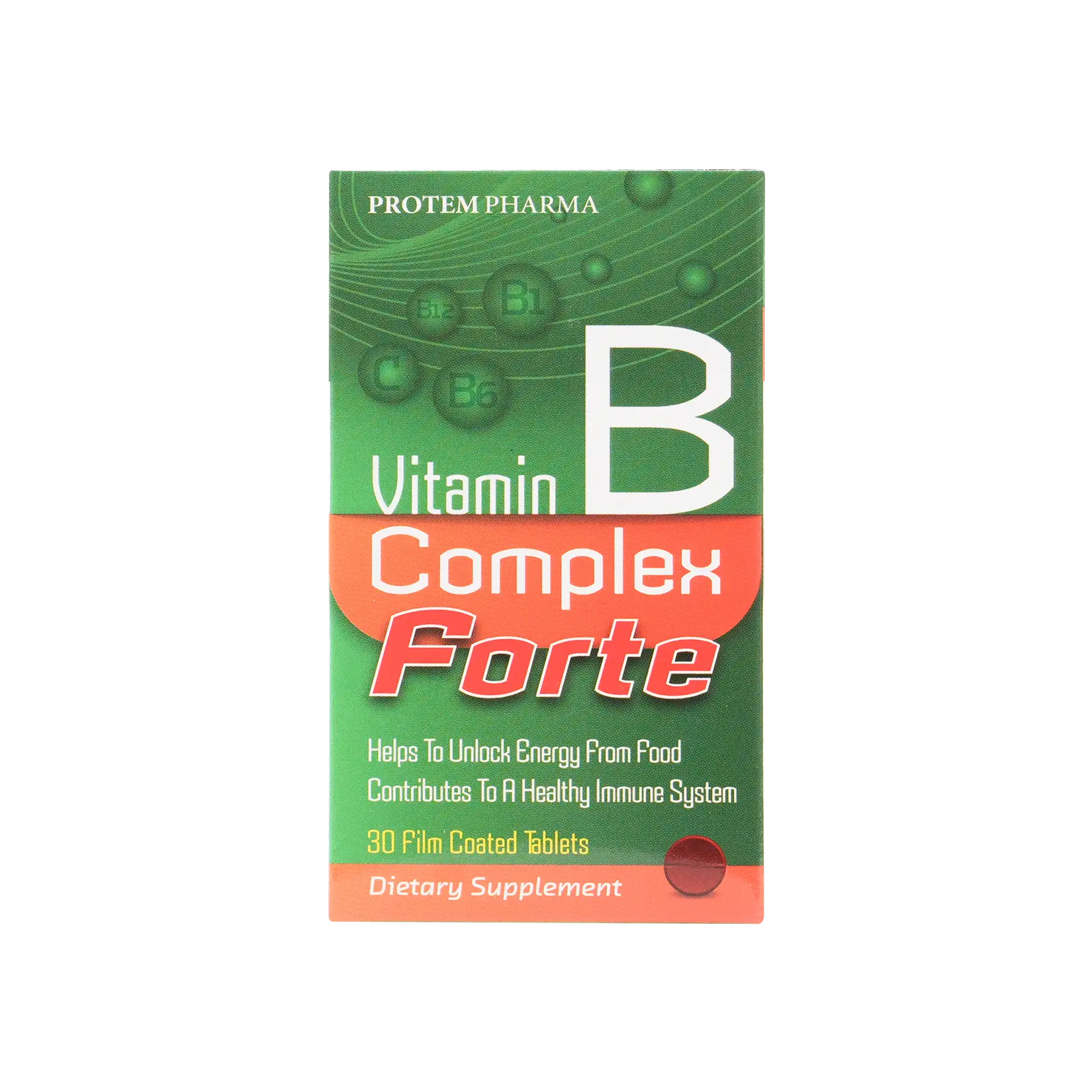 Protem Pharma Vit B Complex Forte 30Tab