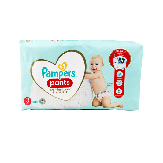 Pampers Premium Care Pants No.3 (6-11Kg) 56Pcs