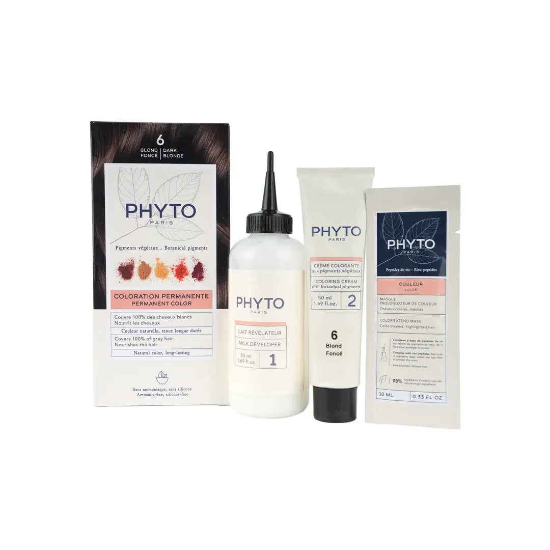Phyto Permanent Hair Color NO. 6 - Dark Blonde