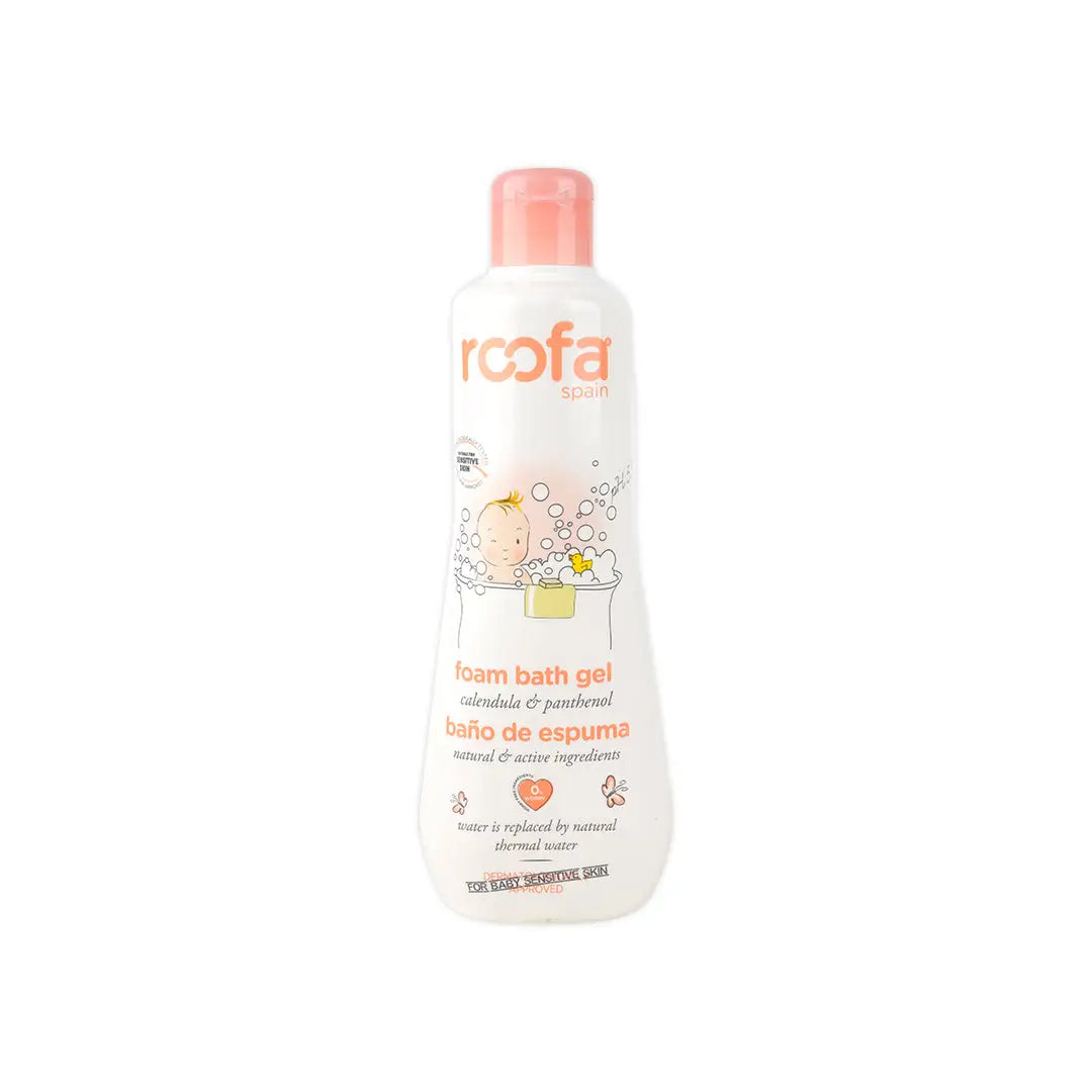 Roofa Calendula & Panthenol Foam Bath Gel 300ml