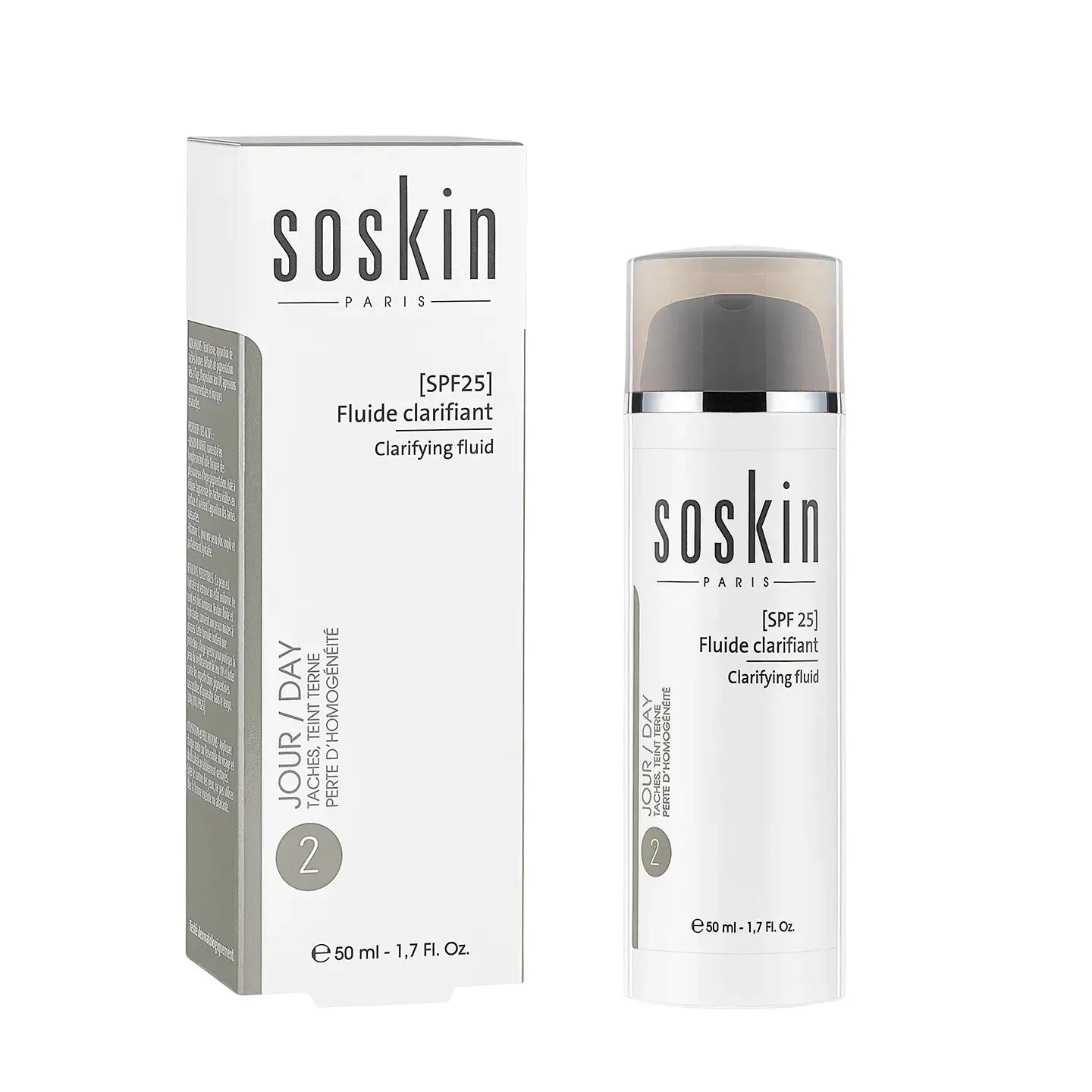 Soskin Whitening Clarifying SPF25 Day Fluid 50Ml
