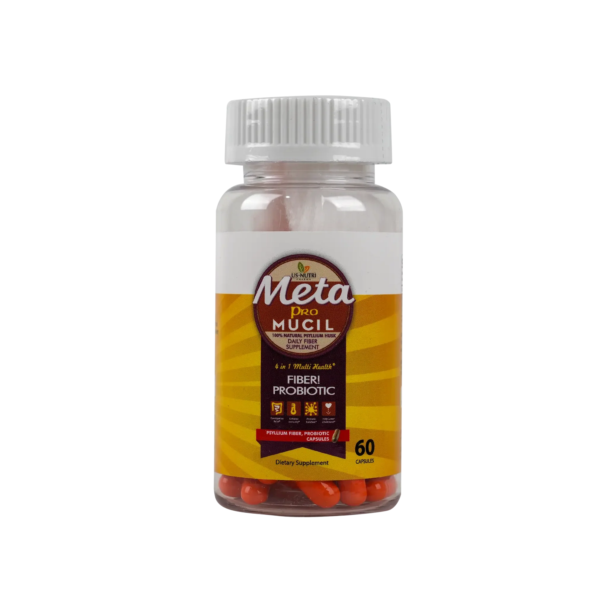Us Nutri Meta Pro Mucil 60Cap