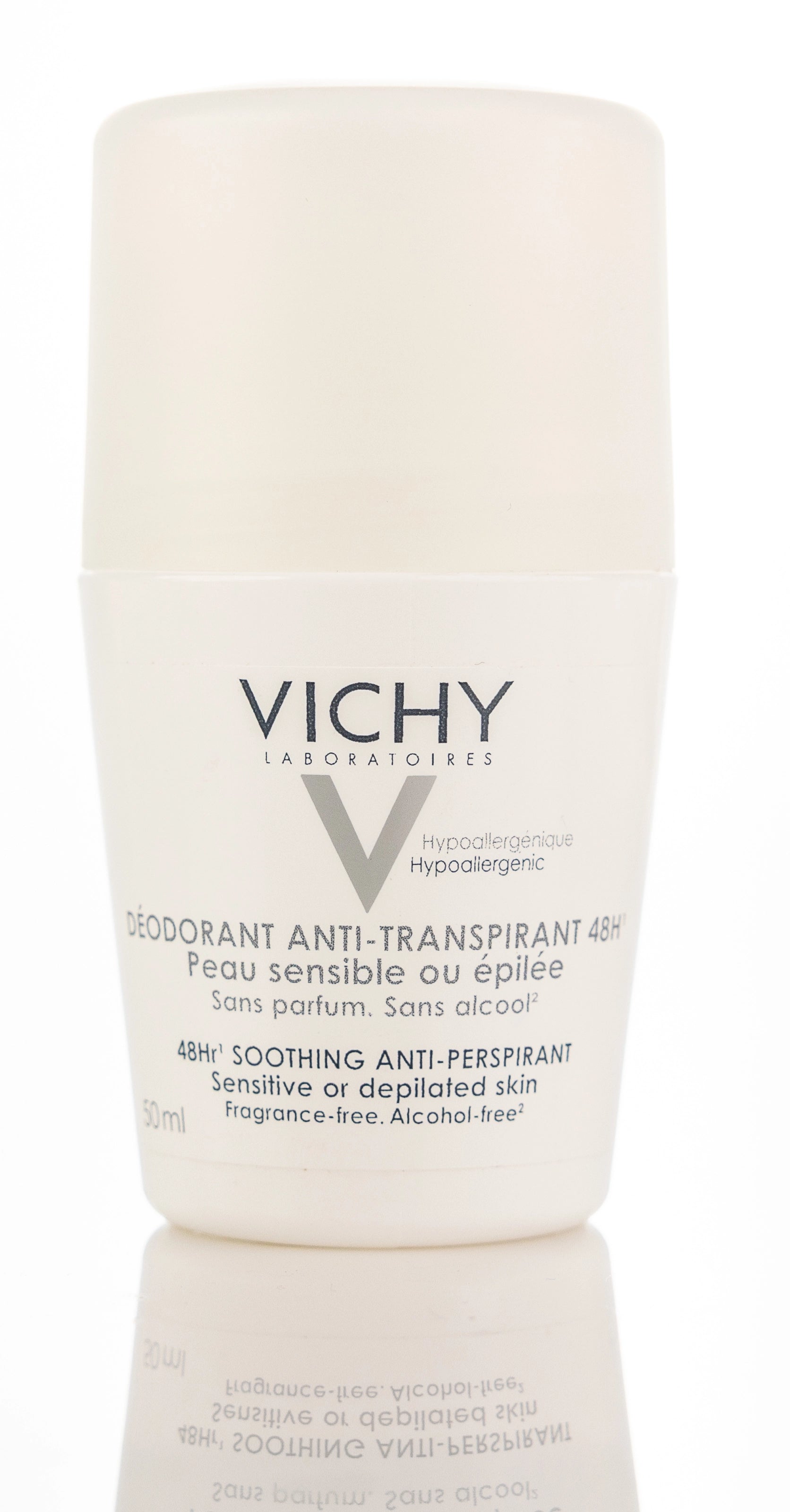 Vichy Deodorant 48H Roll Sens 50Ml (White)
