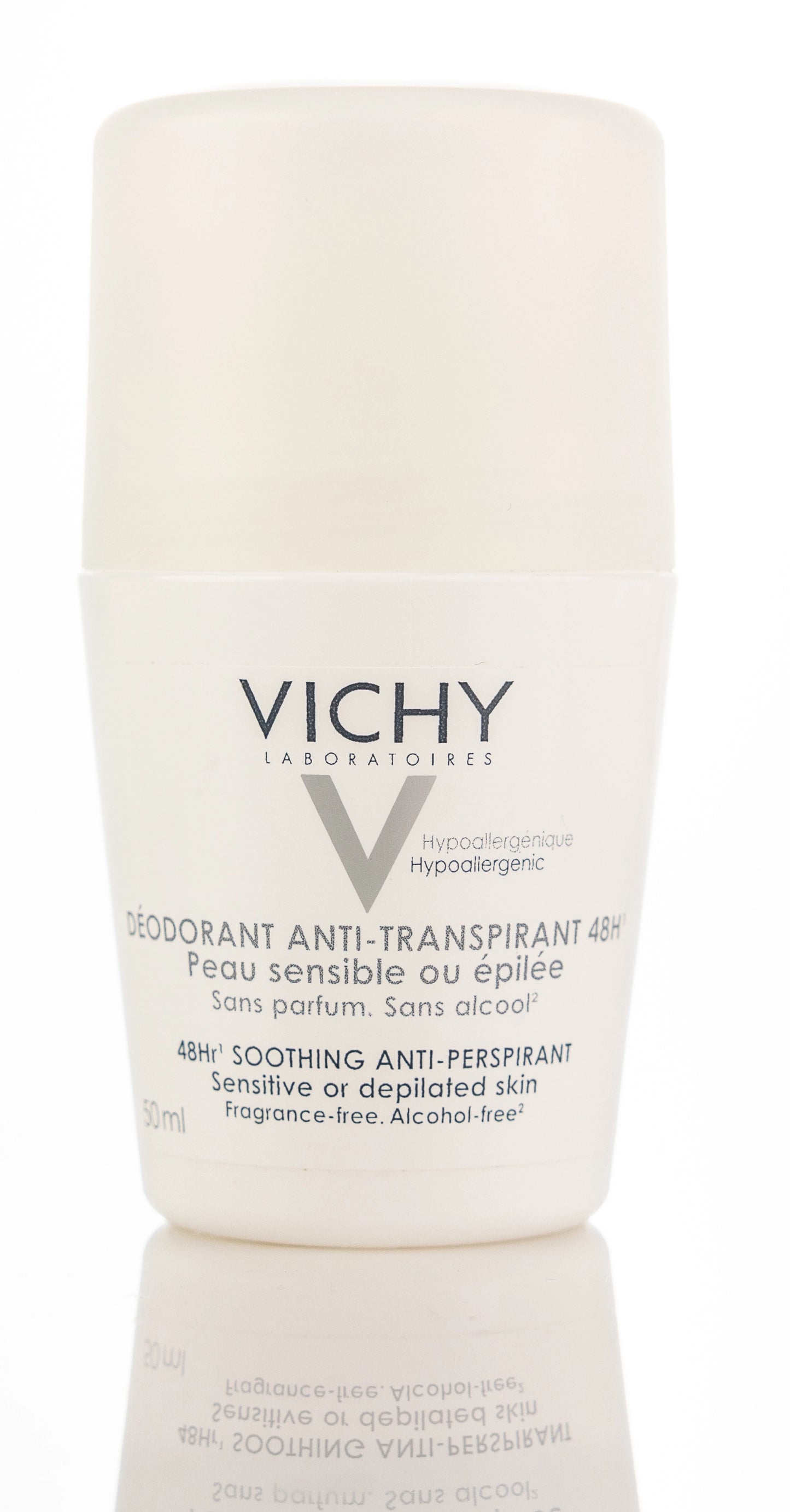 Vichy Deodorant 48H Roll Sens 50Ml (White)