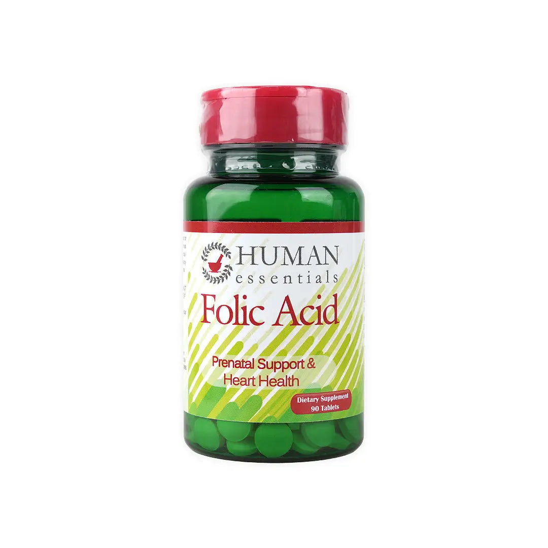 Human Essentials Folic Acid 1200Mcg 90Tab