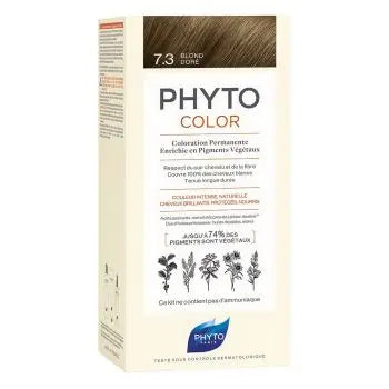 Phyto Permanent Hair Color NO.7.3 - Golden Blonde