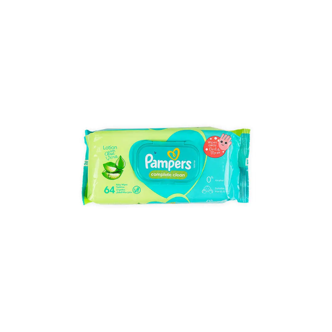 Pampers Complete Clean Wipes 64pcs
