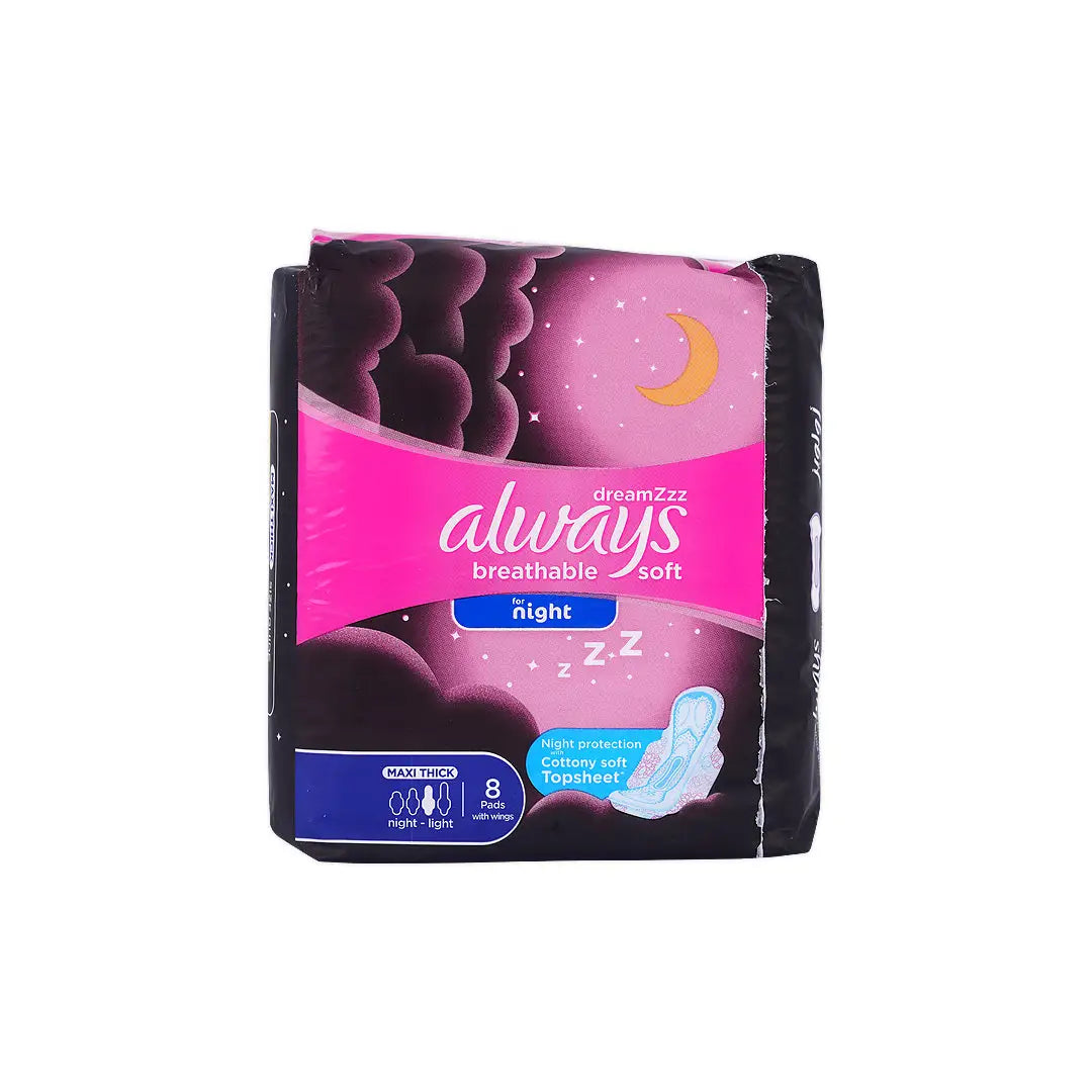 Always Dreamzzz Maxi Thick 8 Pad