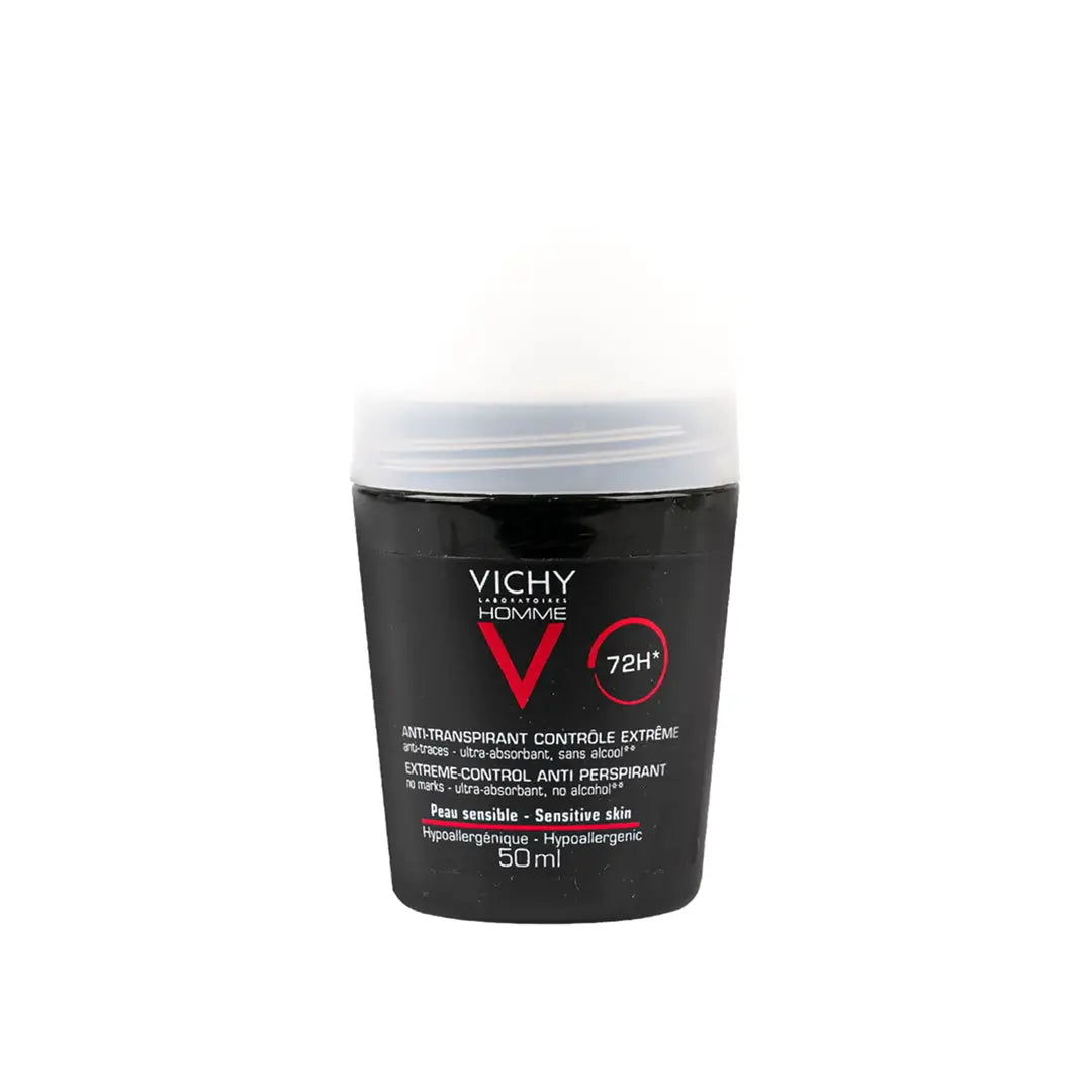 Vichy Homme Deodorant Roll Control Extreme 72h 50ml