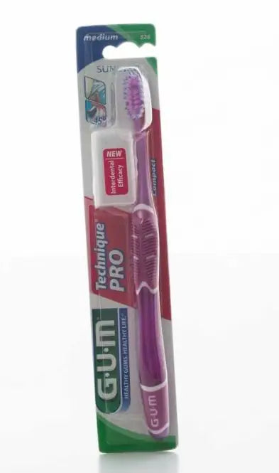 فرشاة أسنان GUM Technique Pro متوسطة الحجم