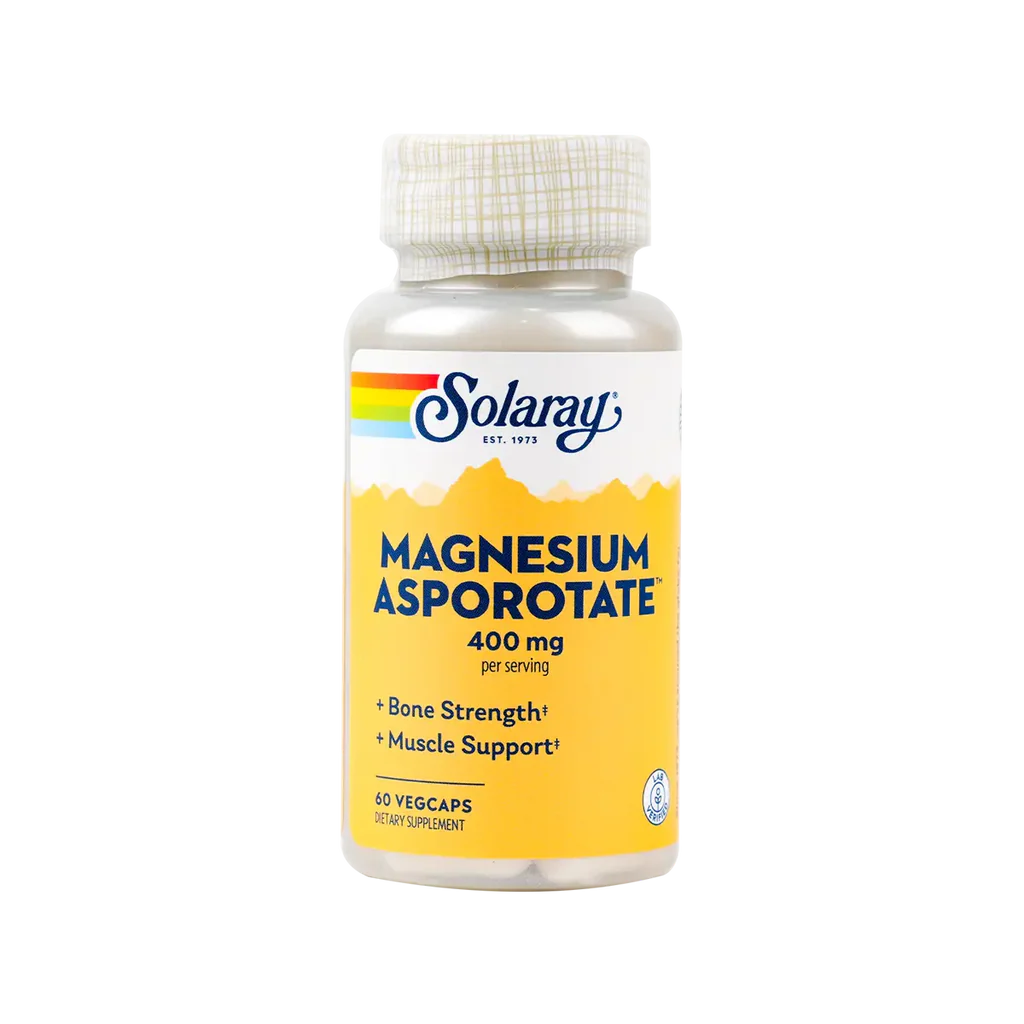 Solaray Magnesium Asporotate 400mg 60vegcap