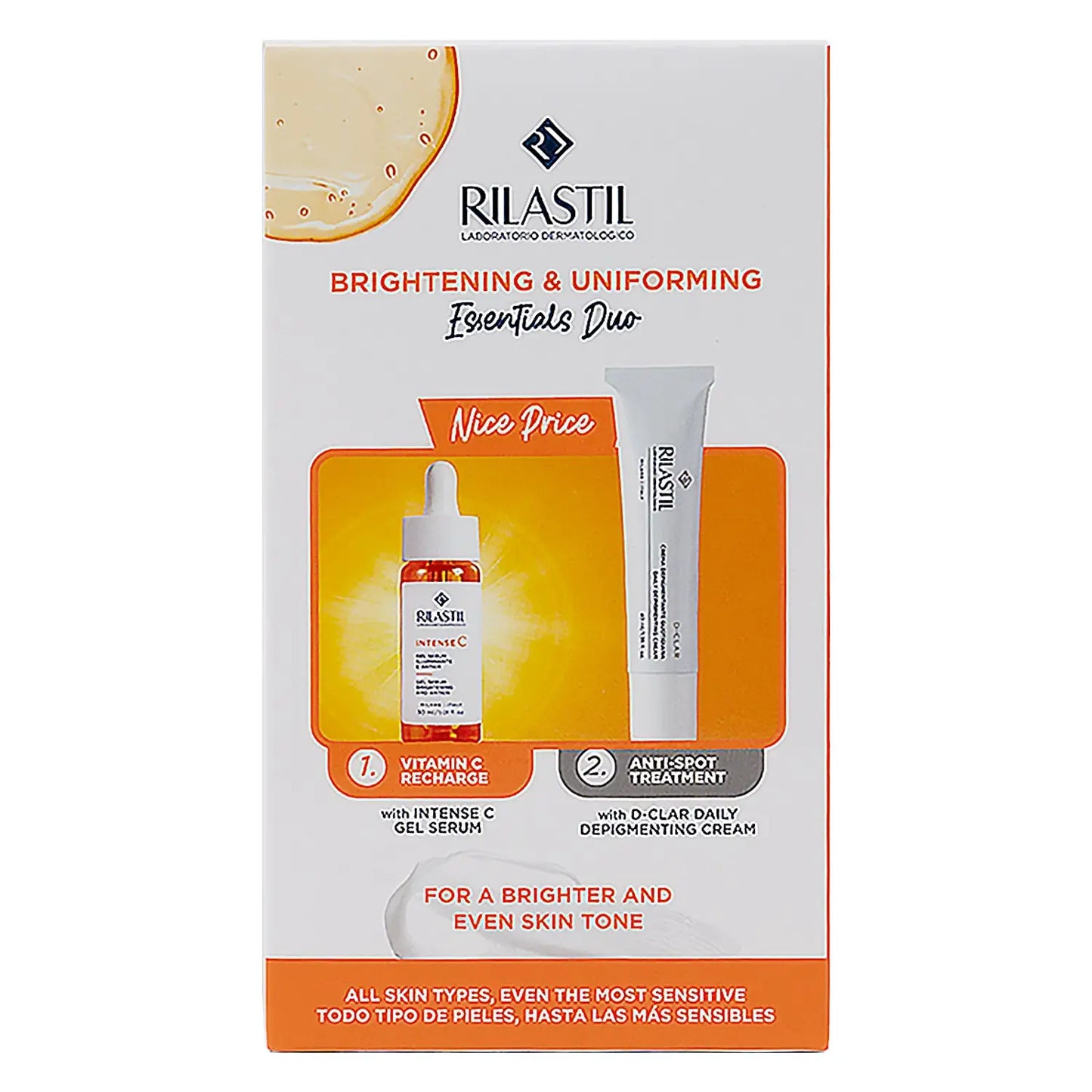 Rilastil Intense C Serum 30ml+ D-Clar Dark Spot Cream 40ml