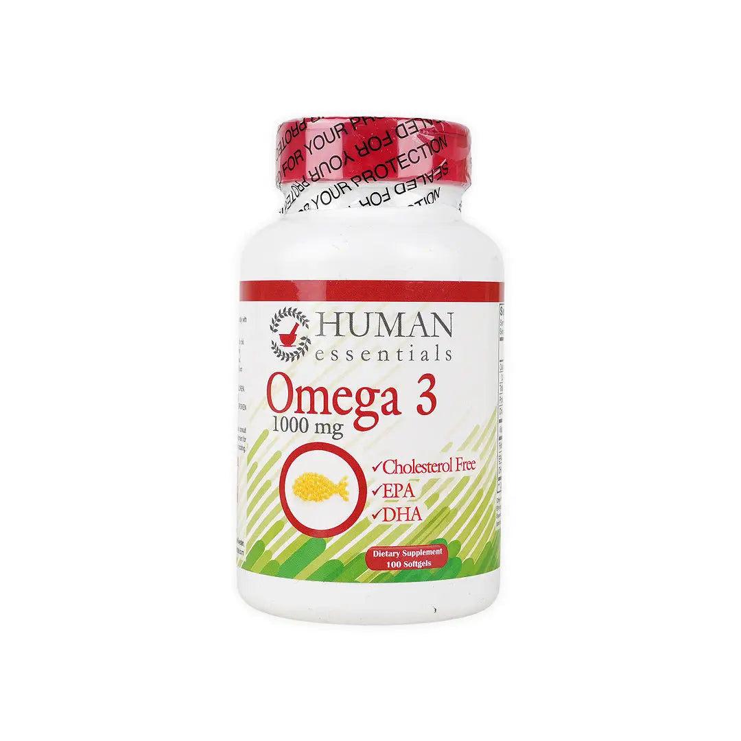 Human Essentials Omega-3 1000Mg 100Cap