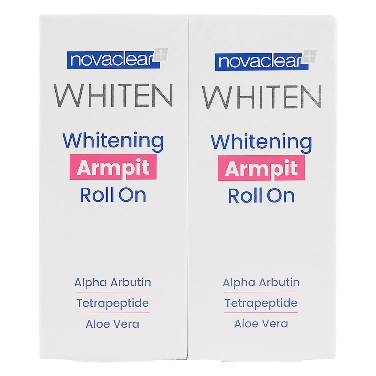 Novaclear Whitening Armpit Roll On 50ml 2 pcs