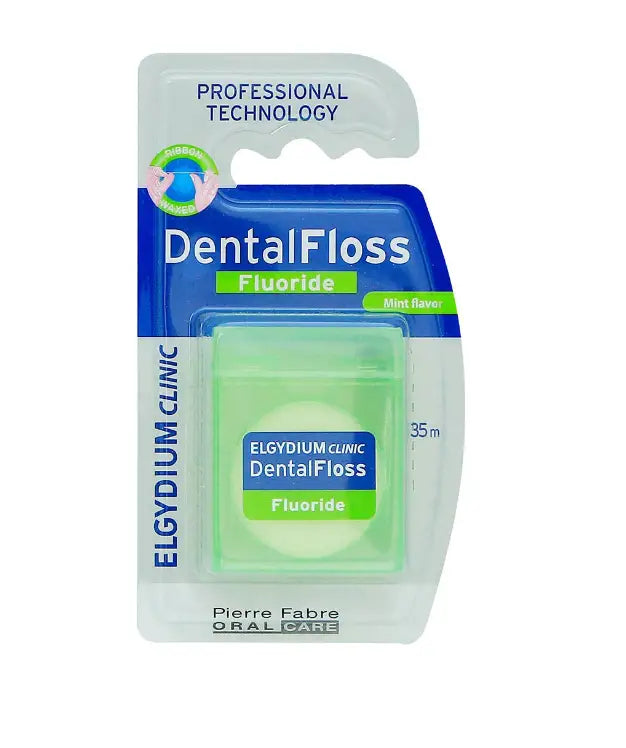 خيط تنظيف الأسنان بالفلورايد من عيادة إلجيديوم
