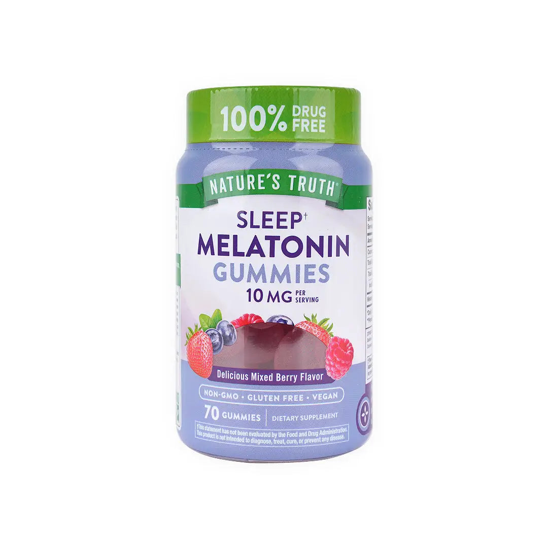 Nature's Truth Sleep Melatonin 10mg 70 Vegan Gummies