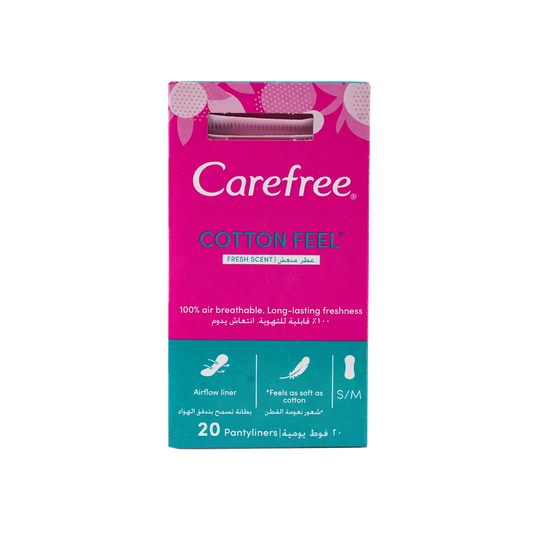 Carefree Cotton Feel 20Pcs-Fresh Scent