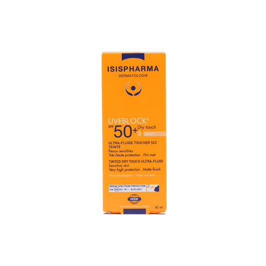 ISIS Pharma UVeblock SPF50+ Tinted DryTouch Ultra Fluid 40ml-Light