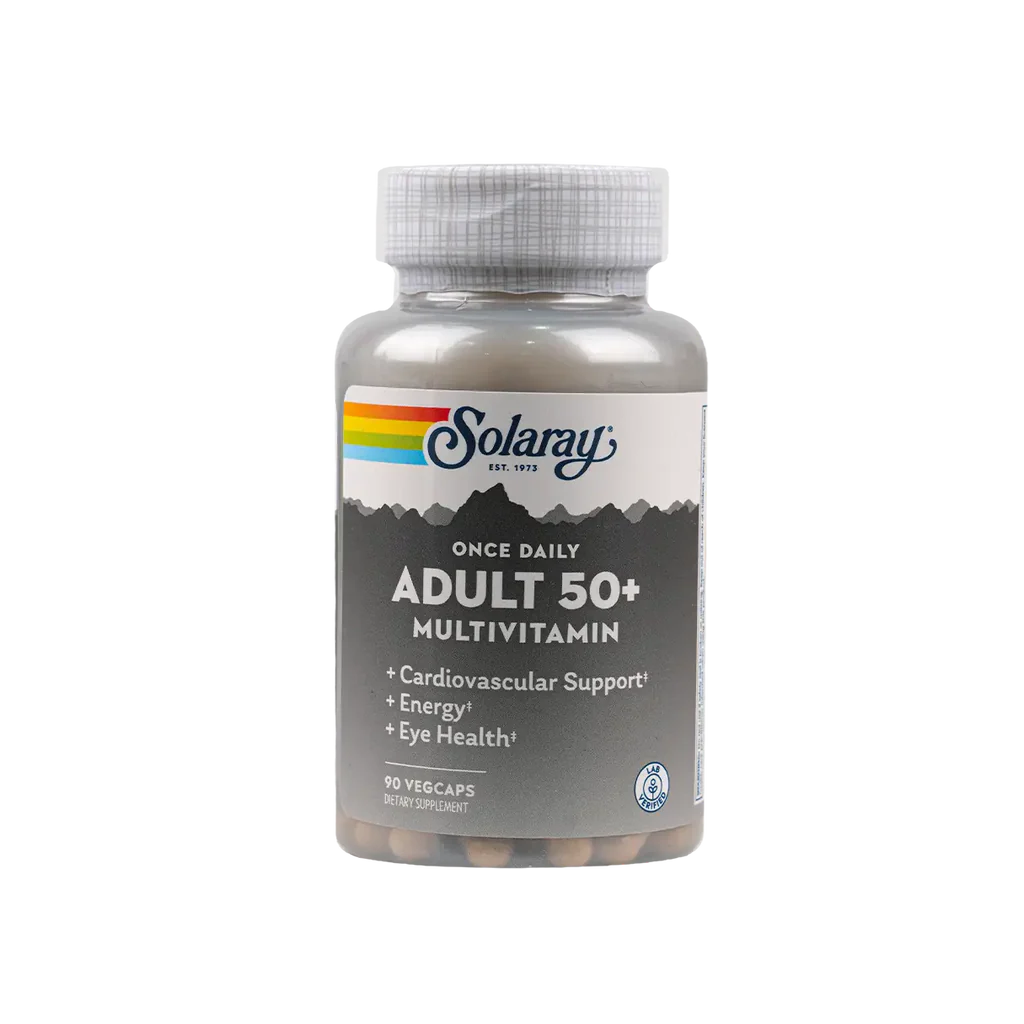Solaray Once Daily Adult 50+ 90vegcap