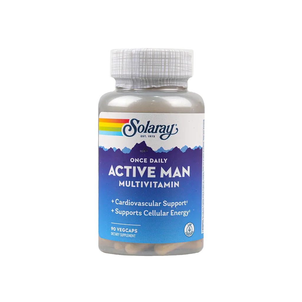Solaray Once Daily Active Man 90vegcap