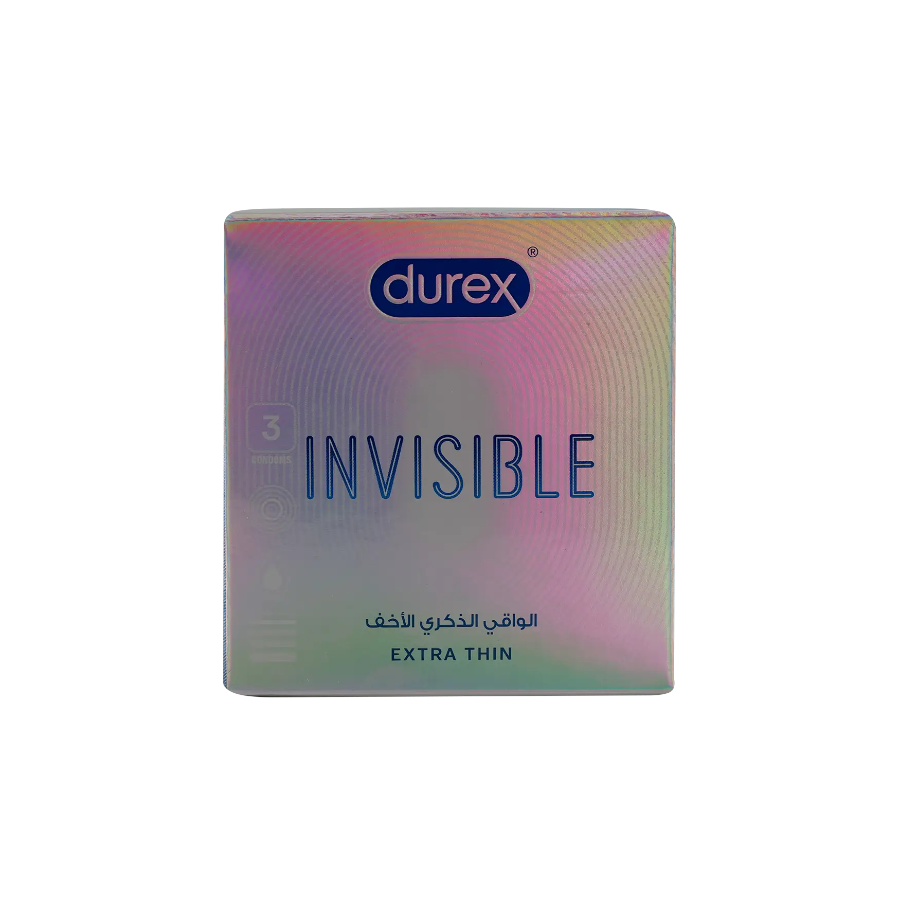 واقي ذكري ديوركس غير مرئي وحساس للغاية - 3 قطع