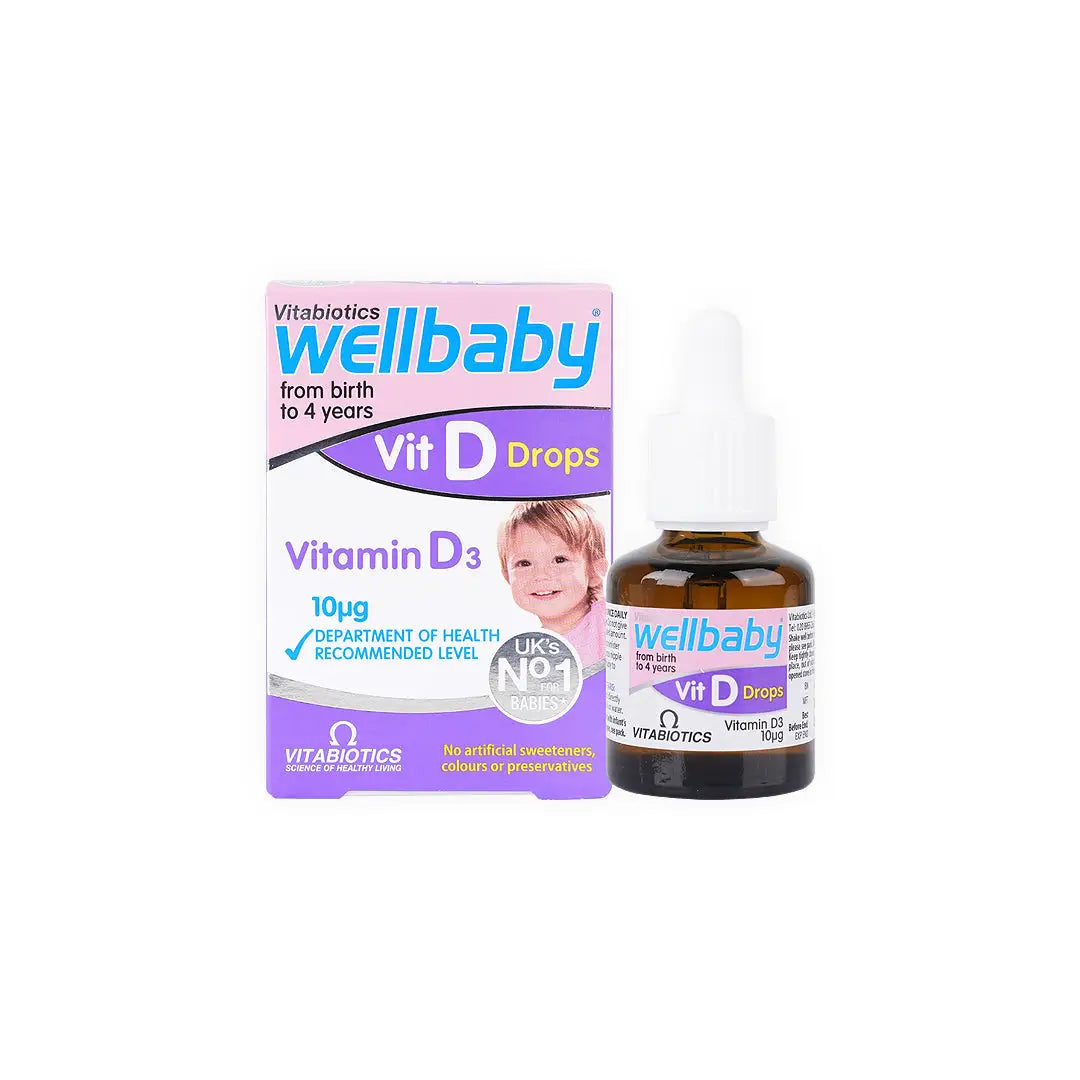 Vitabiotics Wellbaby Vitamin D Drops 30ml