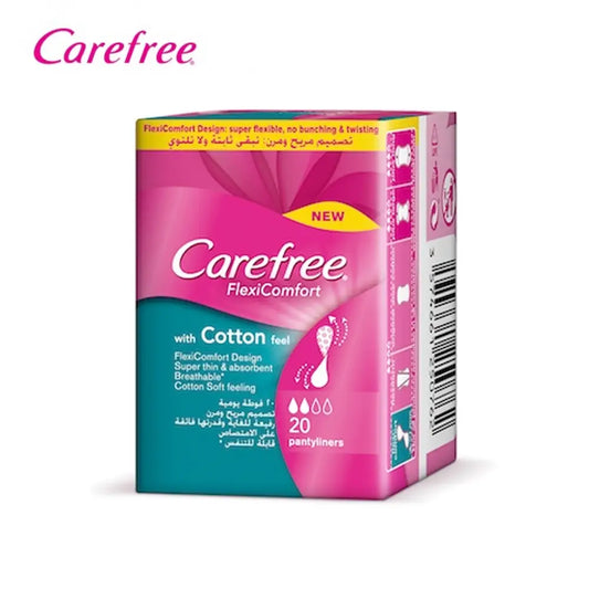 Carefree Flexi Comfort 20Pcs-Cotton Feel