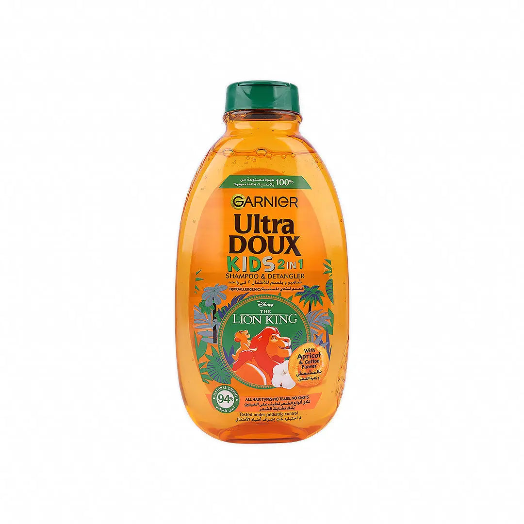 Garnier Ultra Doux Kids 2 IN 1 Shampoo 400ml-Apricot