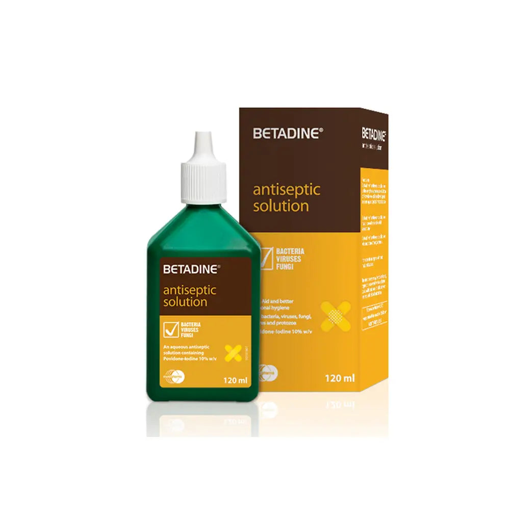 Betadine Antiseptic Solution 120 Ml