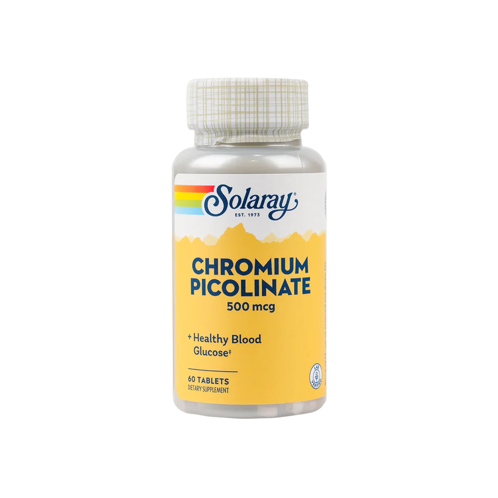 Solaray Chromium Picolinate 500Mcg 60Tab