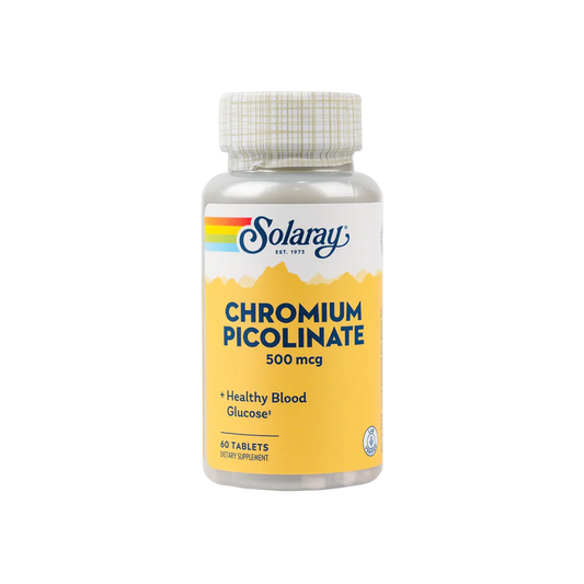 Solaray Chromium Picolinate 500Mcg 60Tab