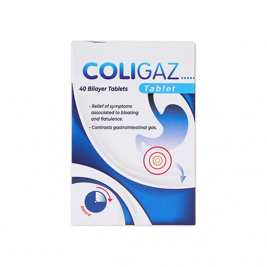 Coligaz 40 Bilayer Tablets