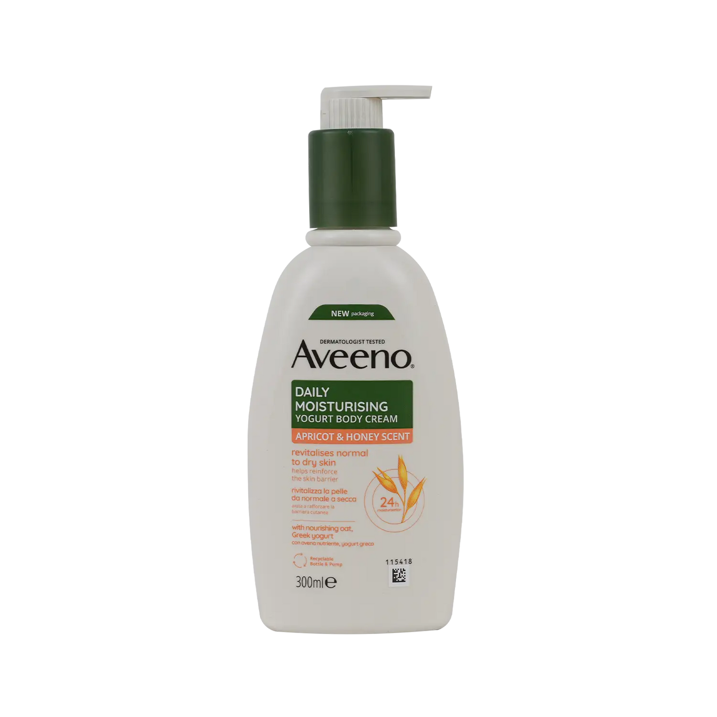 Aveeno Daily Moisturing Yogurt Body Cream 300ml