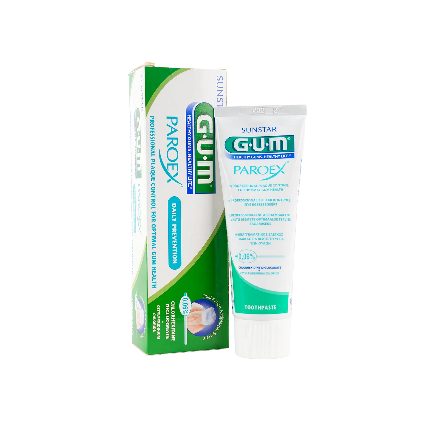 GUM Paroex Toothpaste 0.06% 75ml
