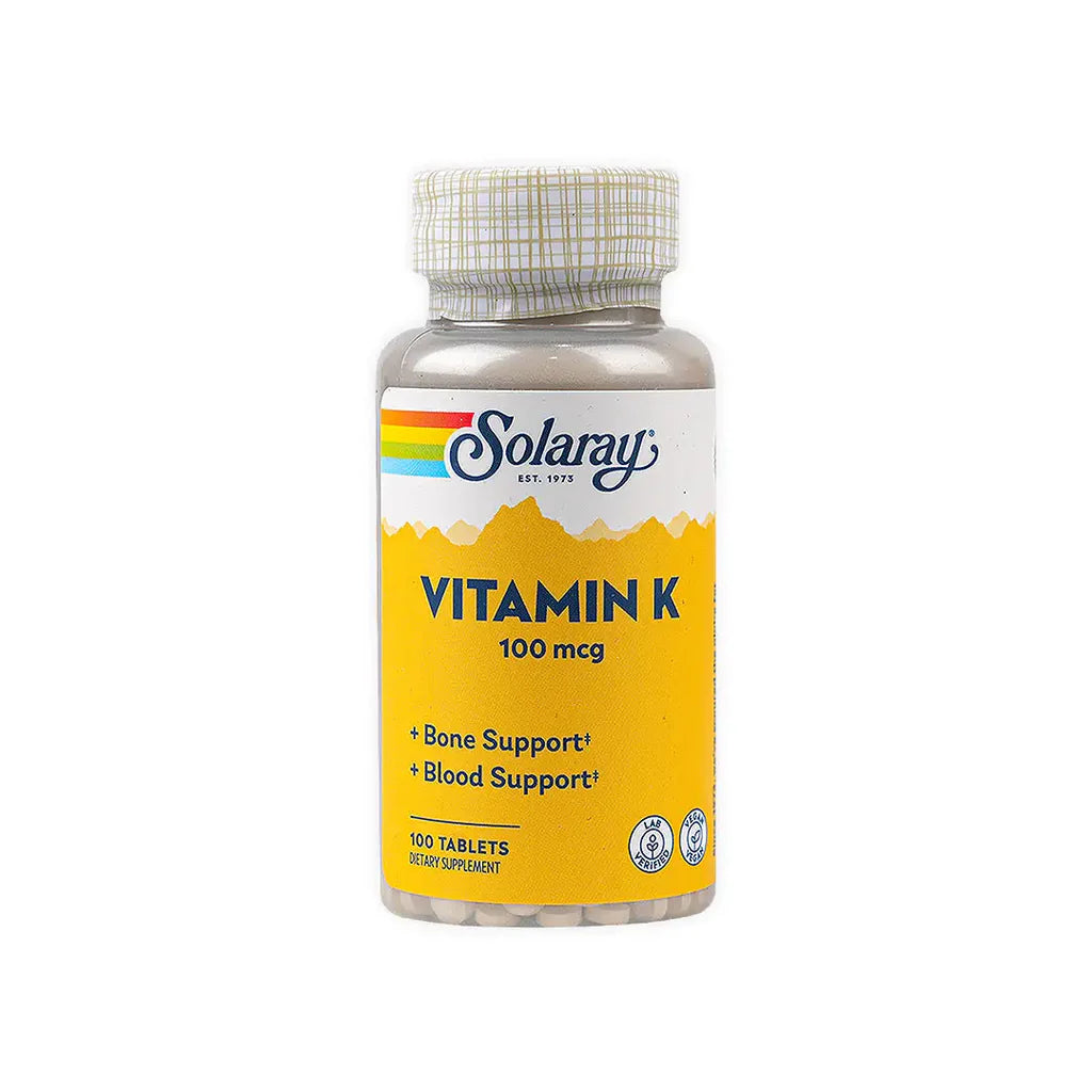 Solaray Vitamin - K 100Mcg 100Tab