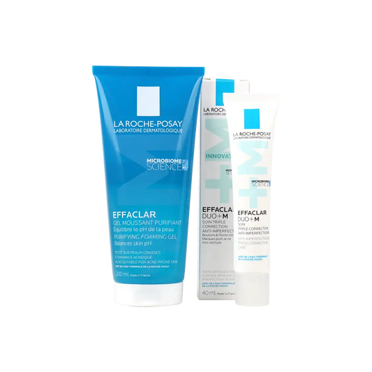 La Roche Posay Effaclar Foaming + Duo M Acne Set