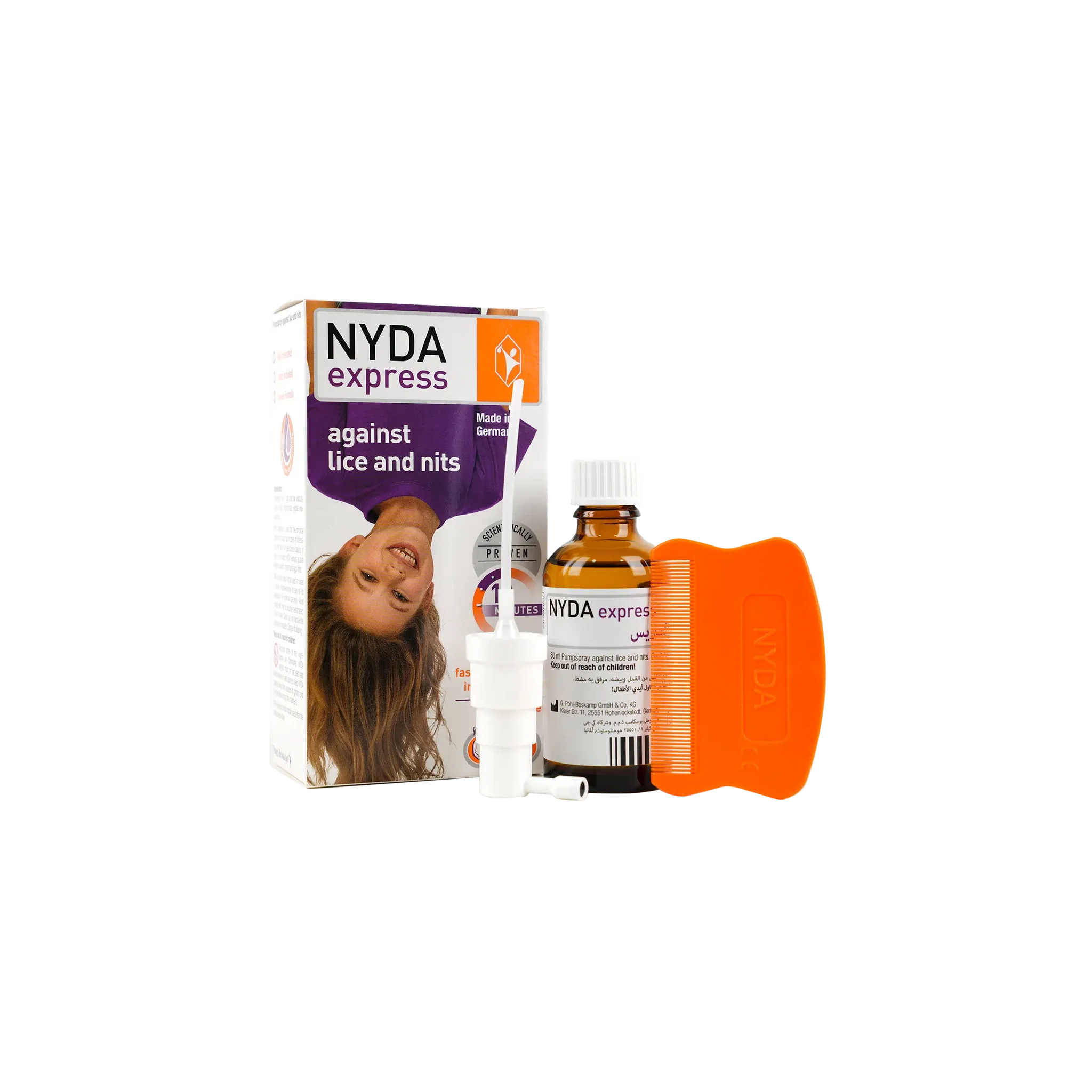 بخاخ نايدا إكسبريس للقمل 50 مل